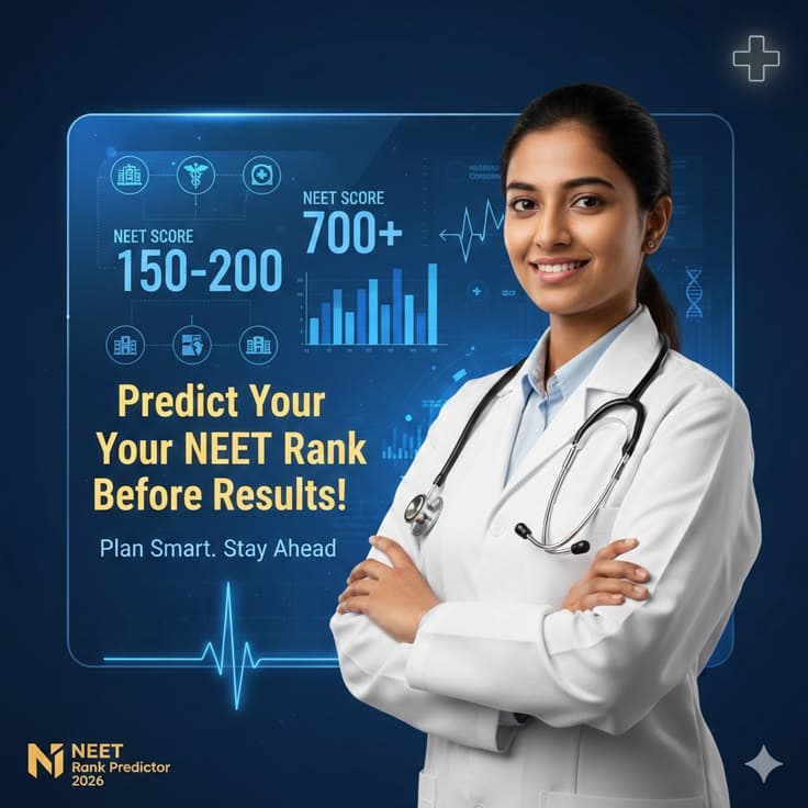 NEET Rank Prediction Illustration
